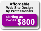 Web site design to suit your budget